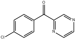 2-(4-Chlorobenzoyl)pyrazine Struktur