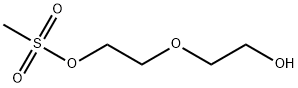 Ethanol, 2-(2-hydroxyethoxy)-, 1-methanesulfonate Struktur