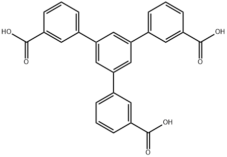 3,3',3''-(1,3,5-Benzoltriyl)tris(benzoesaeure) Struktur