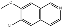 Isoquinoline, 6-chloro-7-methoxy- Struktur