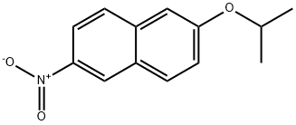 Naphthalene, 2-(1-methylethoxy)-6-nitro- Struktur