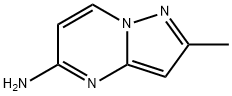 Pyrazolo[1,5-a]pyrimidin-5-amine, 2-methyl- Struktur