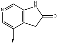 4-Fluoro-6-aza-2-oxindole Struktur