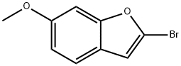 Benzofuran, 2-bromo-6-methoxy- Struktur