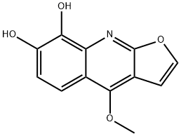 Furo[2,3-b]quinoline-7,8-diol, 4-methoxy-