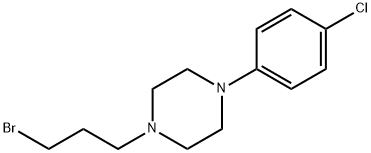 1-(3-Bromopropyl)-4-(4-chlorophenyl)piperazine Struktur