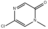 2(1H)-Pyrazinone, 5-chloro-1-methyl- Struktur