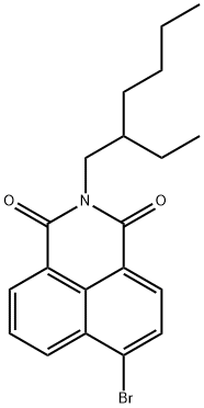 8-bromo-3-(2-ethylhexyl)-3-azatricyclo[7.3.1.0,13]trideca-1(13),5,7,9,11-pentaene- Struktur