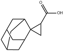 Spiro[cyclopropane-1,2'-tricyclo[3.3.1.13,7]decane]-2-carboxylic acid Struktur