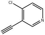 4-chloro-3-ethynylpyridine Struktur