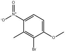 Benzene, 2-bromo-1-methoxy-3-methyl-4-nitro-