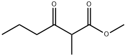 Hexanoic acid, 2-methyl-3-oxo-, methyl ester Struktur