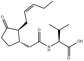 N-[(-)-Jasmonoyl]-(L)-valine Struktur