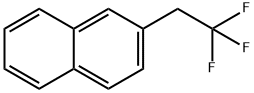 Naphthalene, 2-(2,2,2-trifluoroethyl)- Struktur