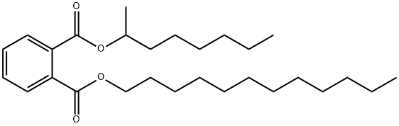 n-Dodecyl-n-octyl phthalate Struktur