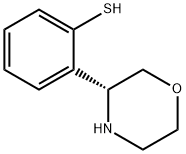 Benzenethiol, 2-(3R)-3-morpholinyl- Struktur