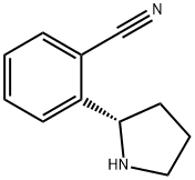 2-((2S)PYRROLIDIN-2-YL)BENZENECARBONITRILE Struktur