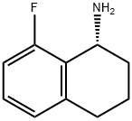 1-Naphthalenamine, 8-fluoro-1,2,3,4-tetrahydro-, (1R)- Struktur