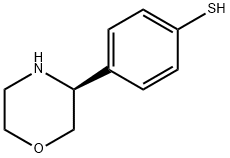 Benzenethiol, 4-(3S)-3-morpholinyl- Struktur