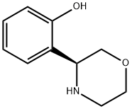 Phenol, 2-(3S)-3-morpholinyl- Struktur