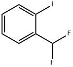 Benzene, 1-(difluoromethyl)-2-iodo- Struktur