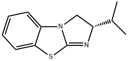 Imidazo[2,1-b]benzothiazole, 2,3-dihydro-2-(1-methylethyl)-, (2S)- Struktur