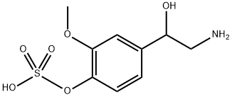 DL-Normetanephrine Sulfate Struktur