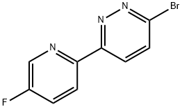 3-Bromo-6-(5-fluoropyridyl-2-yl)pyridazine Struktur