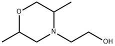 4-Morpholineethanol, 2,5-dimethyl- Struktur