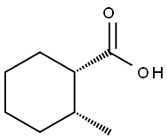 Cyclohexanecarboxylic acid, 2-methyl-, (1S,2R)- Struktur