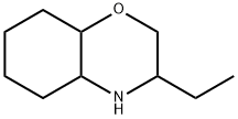 2H-1,4-Benzoxazine, 3-ethyloctahydro- Struktur