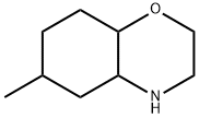 2H-1,4-Benzoxazine, octahydro-6-methyl Struktur