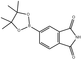 5-(4,4,5,5-tetramethyl-1,3,2-dioxaborolan-2-yl)-2,3-dihydro-1H-isoindole-1,3-dione Struktur