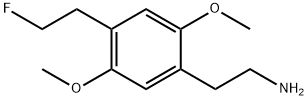 Benzeneethanamine, 4-(2-fluoroethyl)-2,5-dimethoxy- Struktur