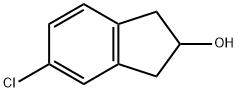 1H-Inden-2-ol, 5-chloro-2,3-dihydro- Struktur