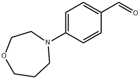 Benzaldehyde, 4-(tetrahydro-1,4-oxazepin-4(5H)-yl)- Struktur