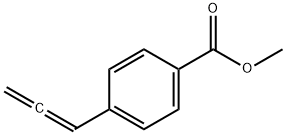 Benzoic acid, 4-(1,2-propadien-1-yl)-, methyl ester Struktur