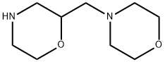 Morpholine,2-(4-morpholinylmethyl)- Struktur