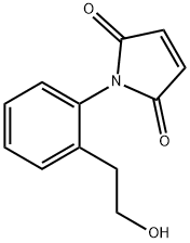 1H-Pyrrole-2,5-dione, 1-[2-(2-hydroxyethyl)phenyl]- Struktur