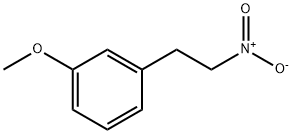 Benzene, 1-methoxy-3-(2-nitroethyl)- Struktur