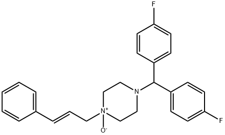 FLUNARIZINE N-OXIDE DIHYDROCHLORIDE Struktur