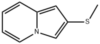 Indolizine, 2-(methylthio)- Struktur