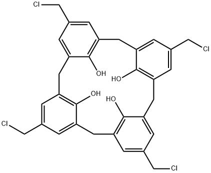 4-(CHLOROMETHYL)CALIX(4)ARENE Struktur