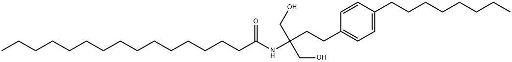 Fingolimod Palmitate Amide Struktur