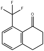 1(2H)-Naphthalenone, 3,4-dihydro-8-(trifluoromethyl)- Struktur