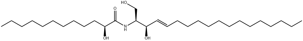 12:0(2S-OH) Ceramide Struktur