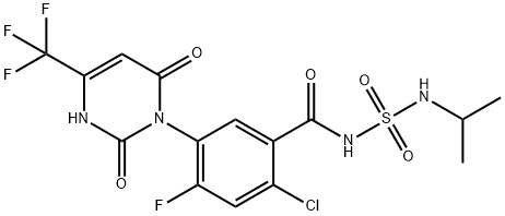 Saflufenacil Metabolite M800H11 Struktur