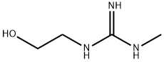 1-(2-hydroxyethyl)-3-methylguanidine Struktur