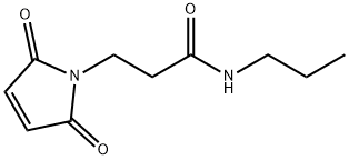 3-(2,5-二氧代-2,5-二氫-1H-吡咯-1-基)-N-丙基丙酰胺, 1247521-37-4, 結(jié)構(gòu)式