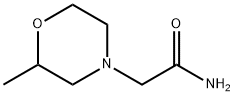 4-Morpholineacetamide,2-methyl- Struktur